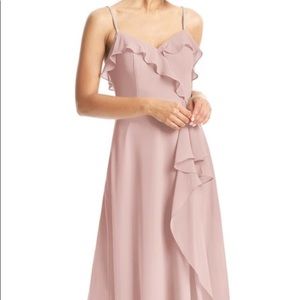 Azazie bridesmaid dress Kendra in dusty rose